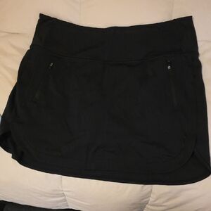 Athleta Black Skort